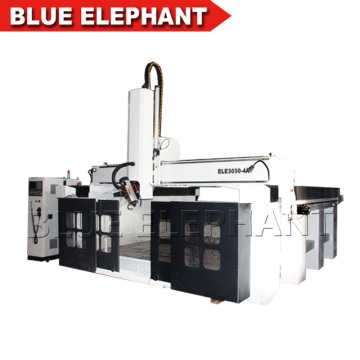 3 * 3m cnc routeur bleu éléphant, 4 axes cnc machine à bois